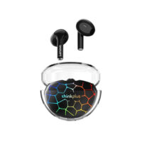 Lenovo Thinkplus LP80 Pro | Wireless Earbuds | RGB Low Latency | Bluetooth 5.3 | Waterproof Noise Reduction | Bluetooth Gaming Earbuds | Wireless Bluetooth-Compatible | Earphone