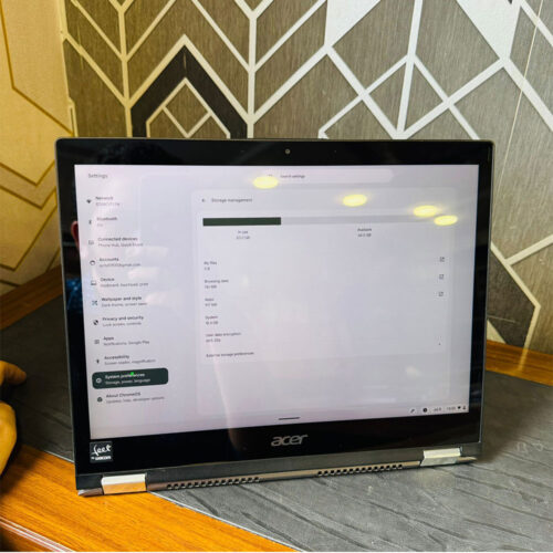 Acer Spin 713 Chromebook | 64GB SSD | 8GB RAM | Intel Core i5 8th Gen | Backlit Keyboard | With Stylus Pen | 2028 Updateable | 360 Rotatable | 13.5″ QHD Touchscreen Display | ChromeBook - Image 9
