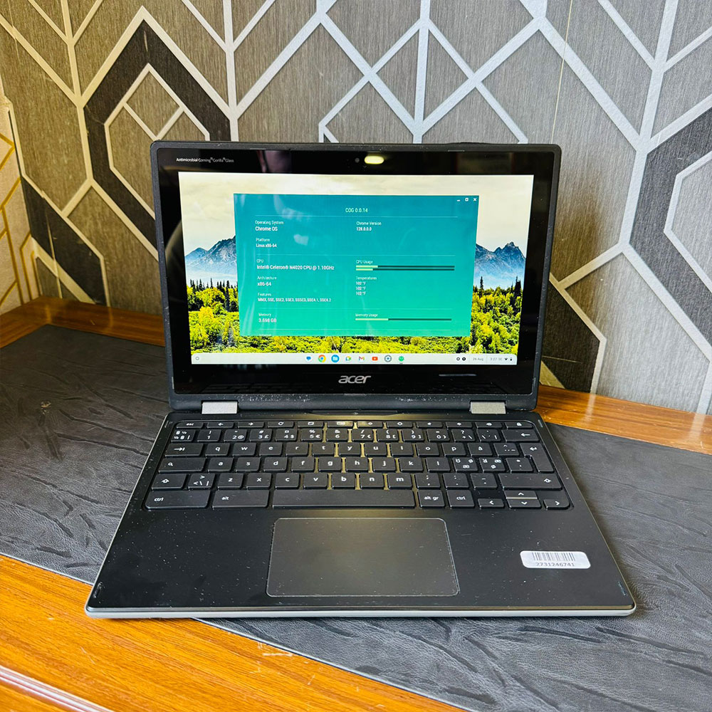 Acer Chromebook Spin 511 R752T | 32GB Storage | 4GB RAM | Intel UHD Graphics 500 | Intel Celeron N4020 | 11.6″ Display | Window Supported | Chrome OS | 2029 Updateable | ChromeBook - Image 9
