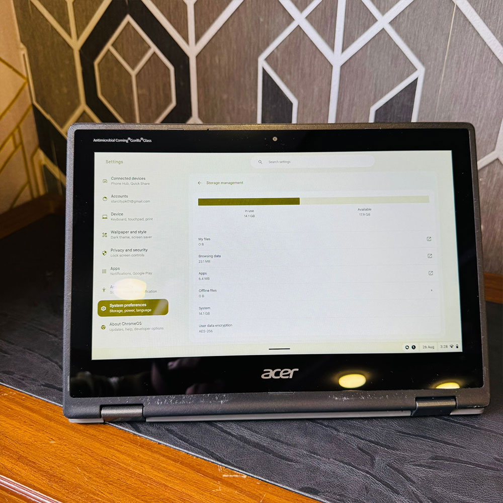 Acer Chromebook Spin 511 R752T | 32GB Storage | 4GB RAM | Intel UHD Graphics 500 | Intel Celeron N4020 | 11.6″ Display | Window Supported | Chrome OS | 2029 Updateable | ChromeBook - Image 10