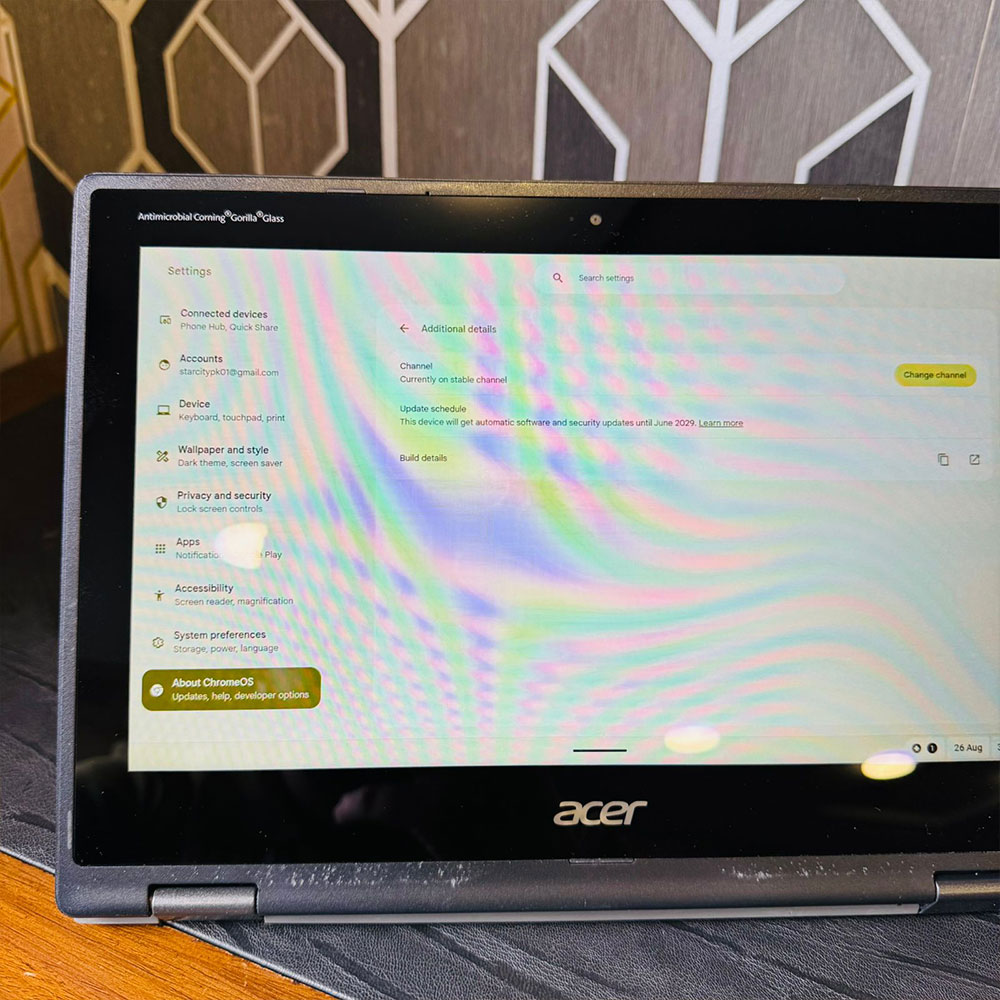 Acer Chromebook Spin 511 R752T | 32GB Storage | 4GB RAM | Intel UHD Graphics 500 | Intel Celeron N4020 | 11.6″ Display | Window Supported | Chrome OS | 2029 Updateable | ChromeBook - Image 8