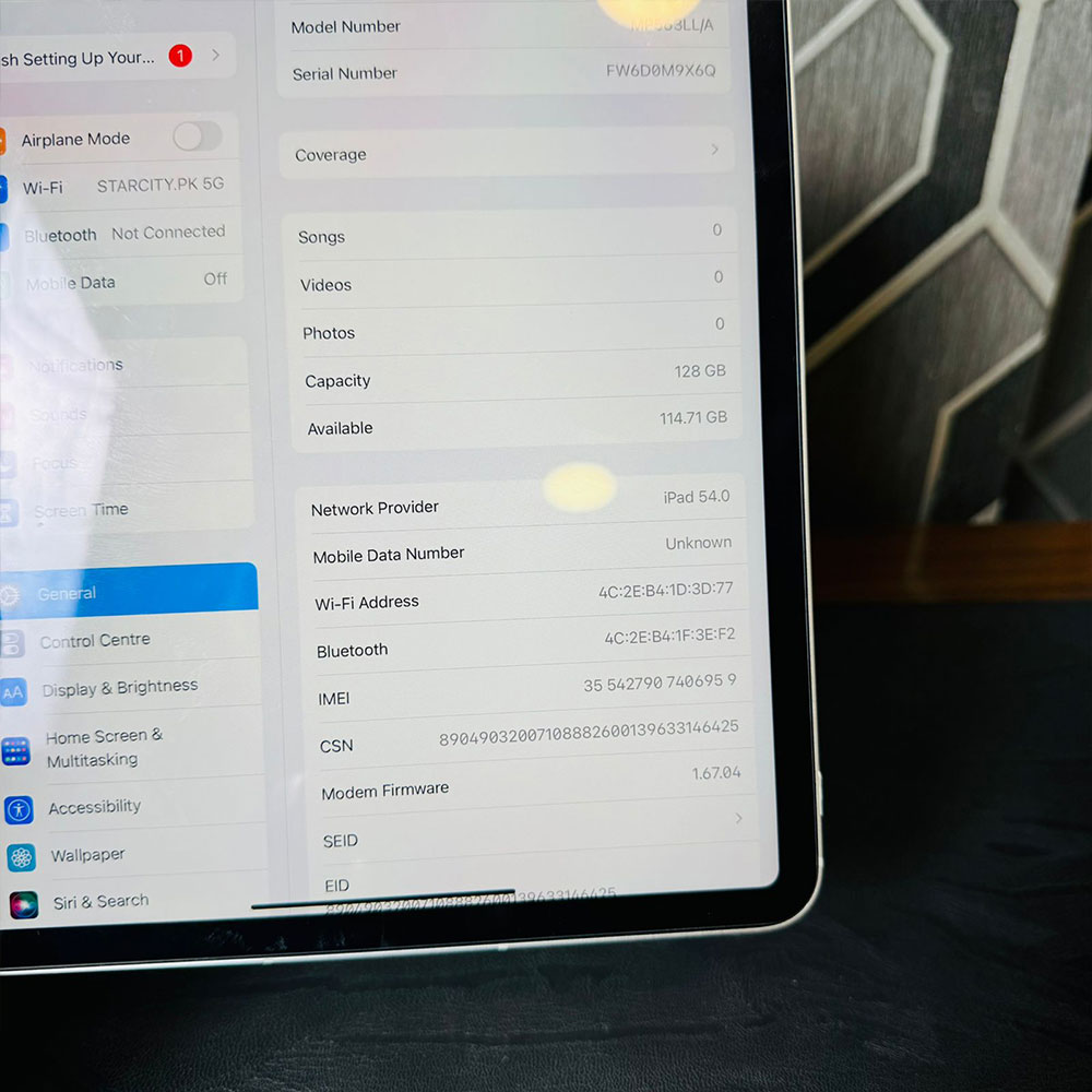 Apple iPad 11 Pro (4th Gen) | 128GB ROM | 8GB RAM | 11″ Screen | iOS 16.1 | Apple M2 | Octa-core | 3.4 GHz Processor | 7538 mAh Battery | Tablet PC - Image 10