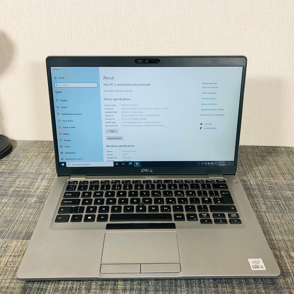 Dell Latitude 5410 Laptop | 256GB M2 SSD | 8GB RAM | Core i5 10th Generation | i5-10210U Quad Core | 14″ FHD Display | Intel UHD Graphics | Laptop - Image 9