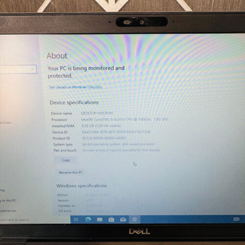 Dell Latitude 5400 Chromebook | 256GB SSD | 8GB RAM | Core i5 8th Generation | Windows 10 | 14″ FHD Display | Laptop - Image 11