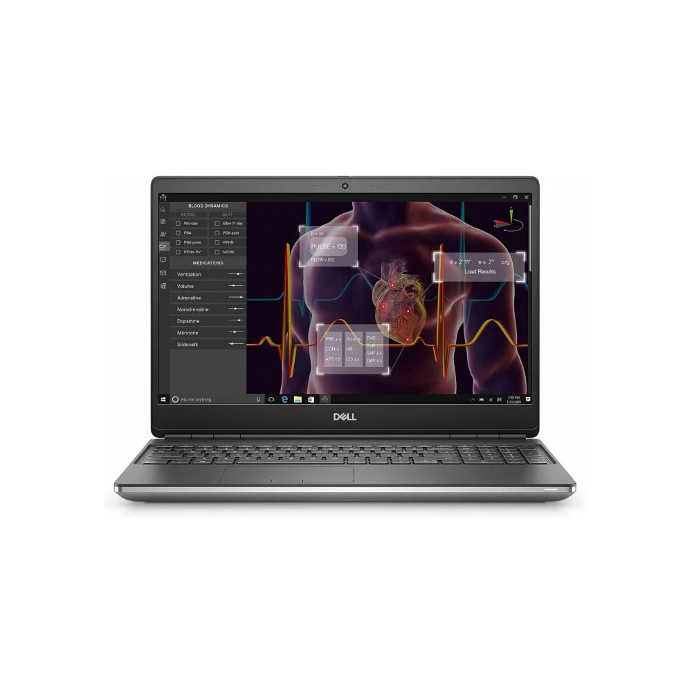 Dell Precision 7550 Laptop | 512GB SSD | 16GB RAM | Intel Core i7 10th Gen | 10750H 2.60GHz | 4GB NVIDIA Graphics Card | 15.6″ FHD IPS Display | Laptop
