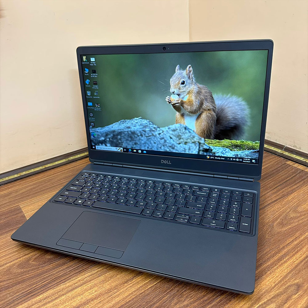 Dell Precision 7550 Laptop | 512GB SSD | 16GB RAM | Intel Core i7 10th Gen | 10750H 2.60GHz | 4GB NVIDIA Graphics Card | 15.6″ FHD IPS Display | Laptop - Image 3