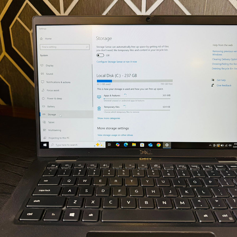 Dell Latitude 7420 | Laptop | 256GB SSD | 16GB RAM | 11th Generation | Intel Core i5-1145G7 2.6GHz | 14″ FHD Display | Intel® Iris® Xᵉ Graphics | Laptop - Image 11
