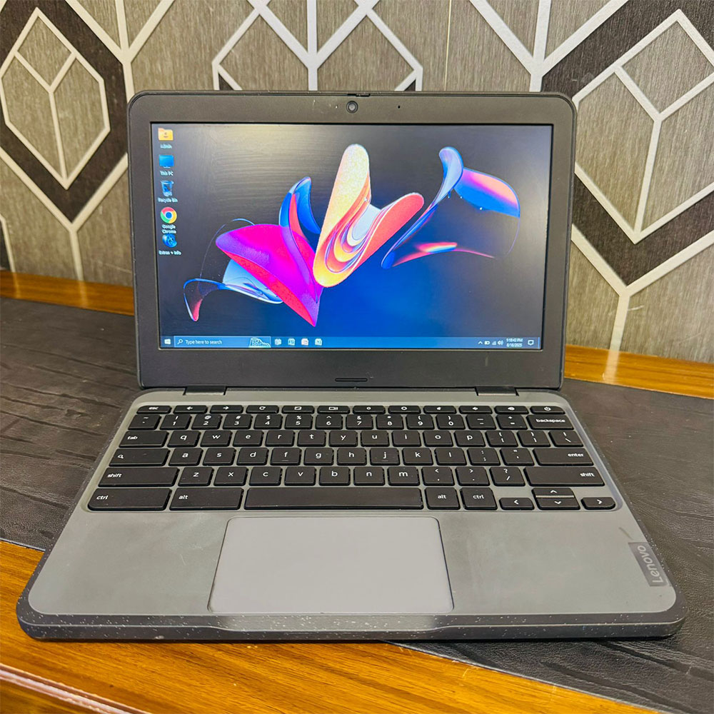 Lenovo ChromeBook 100E 3rd Gen | 4GB RAM | 64GB Storage | 11.6″ Display | Webcam | Windows 10 | 5 Hours Battery | ChromeBook - Image 3