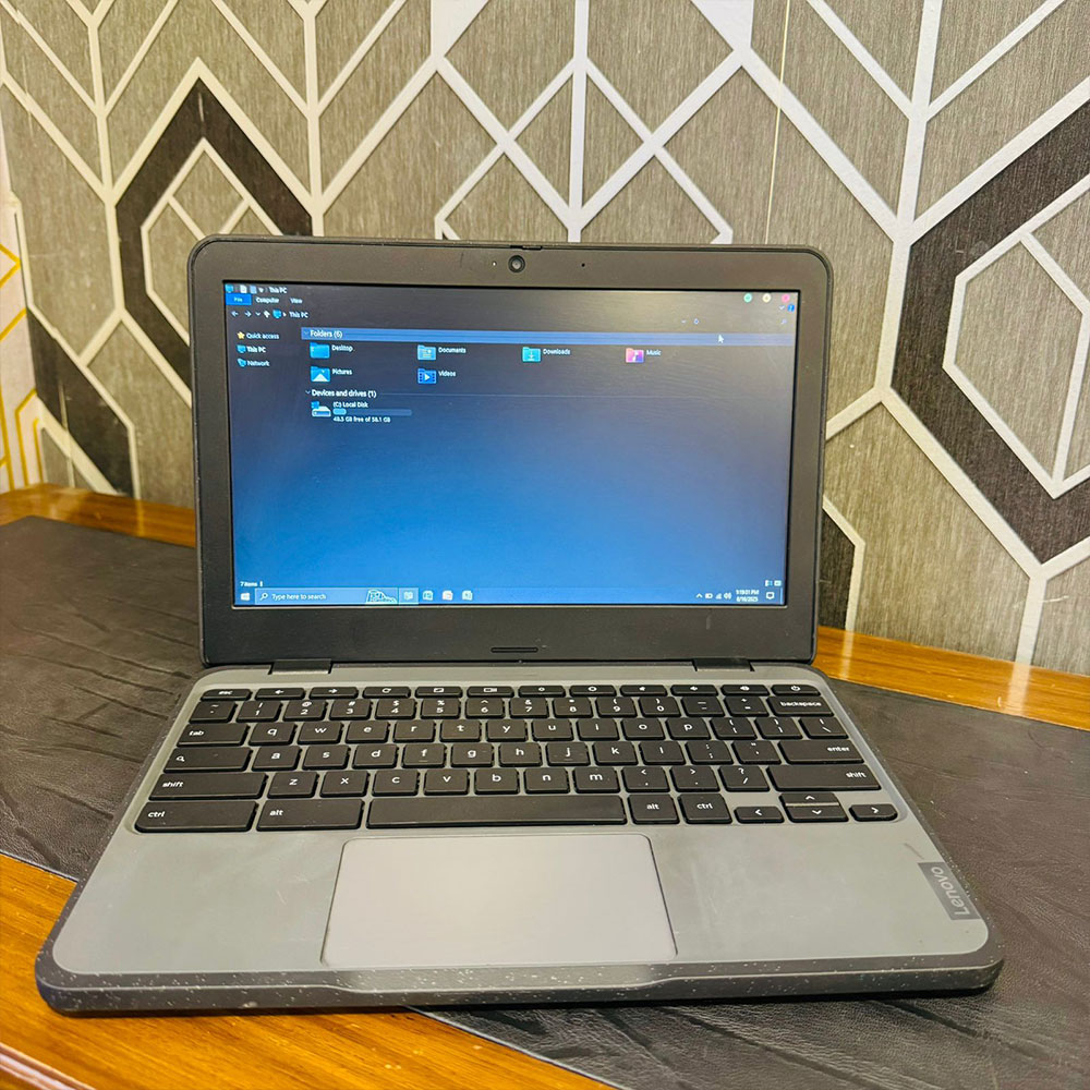 Lenovo ChromeBook 100E 3rd Gen | 4GB RAM | 64GB Storage | 11.6″ Display | Webcam | Windows 10 | 5 Hours Battery | ChromeBook - Image 9