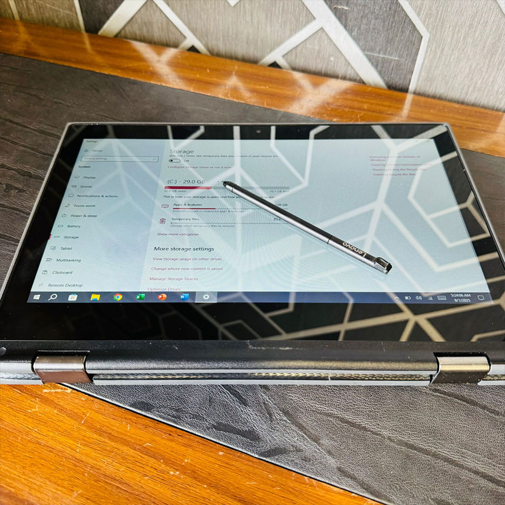 Lenovo 500E 2nd Gen | 2 in 1 Chromebook | 32GB Storage | 4GB RAM | With Pen | 11.6″ Screen | 360 Rotatable Screen | Windows 10 | Chromebook - Image 4