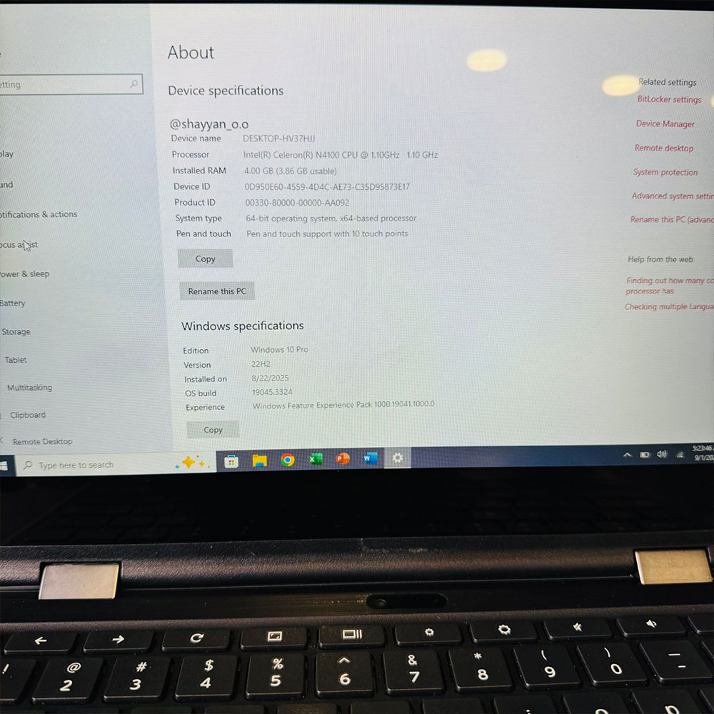 Lenovo 500E 2nd Gen | 2 in 1 Chromebook | 32GB Storage | 4GB RAM | With Pen | 11.6″ Screen | 360 Rotatable Screen | Windows 10 | Chromebook - Image 10