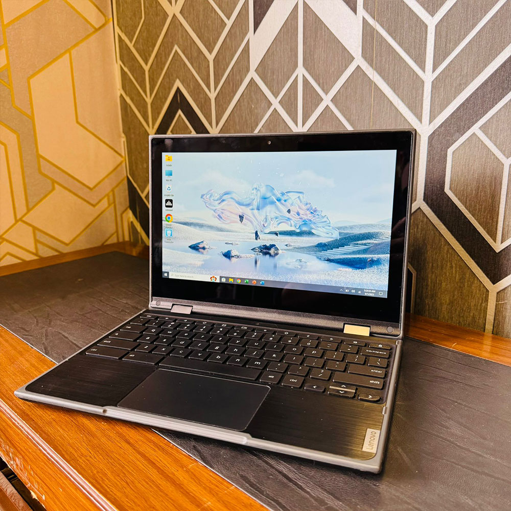 Lenovo 500E 2nd Gen | 2 in 1 Chromebook | 32GB Storage | 4GB RAM | With Pen | 11.6″ Screen | 360 Rotatable Screen | Windows 10 | Chromebook - Image 2