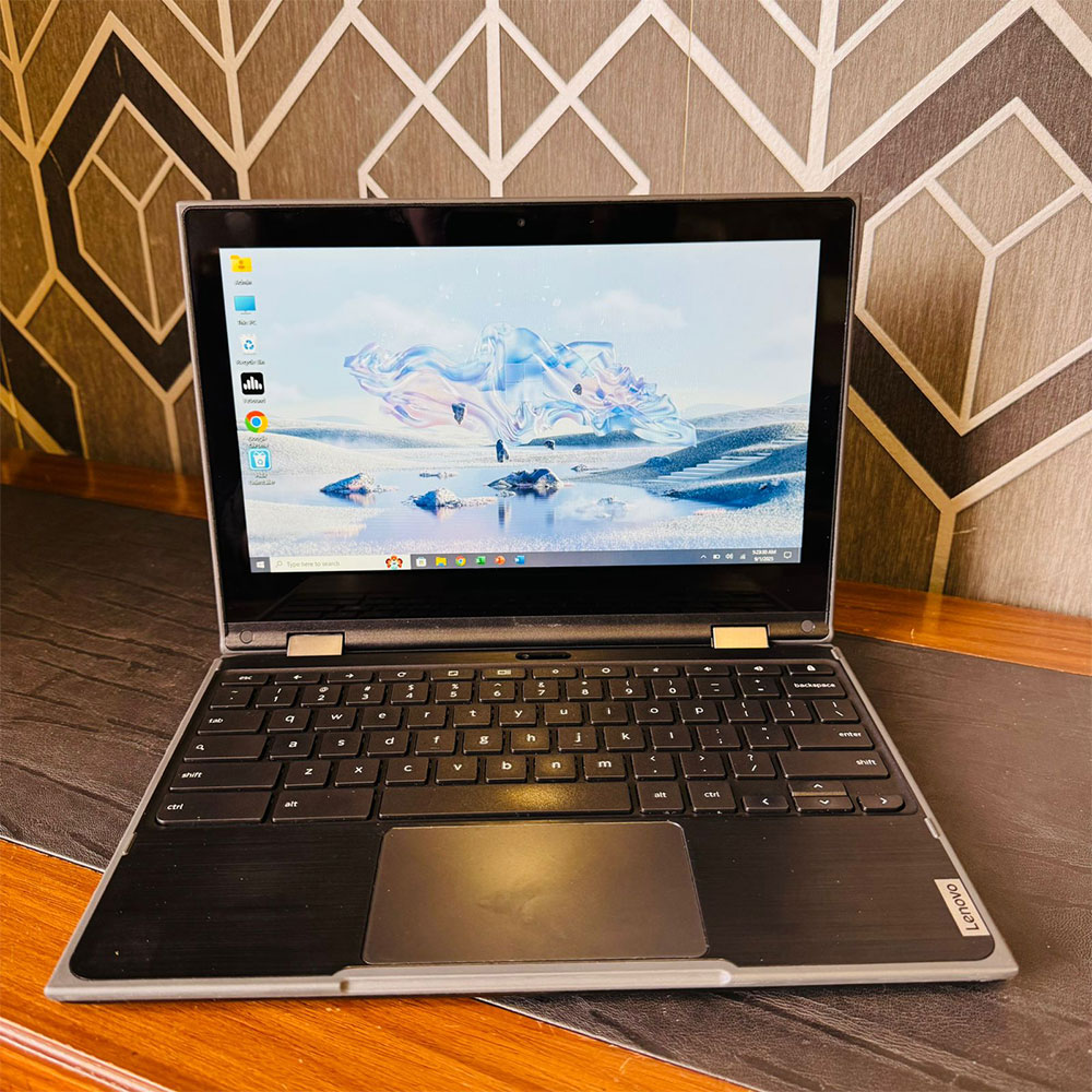 Lenovo 500E 2nd Gen | 2 in 1 Chromebook | 32GB Storage | 4GB RAM | With Pen | 11.6″ Screen | 360 Rotatable Screen | Windows 10 | Chromebook - Image 3