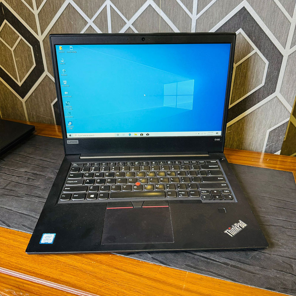 Lenovo ThinkPad E490 Laptop | 8GB Ram | 256GB Storage | 14″ FHD Display | Intel Core i5-8265U 1.60 GHz | Laptop - Image 3