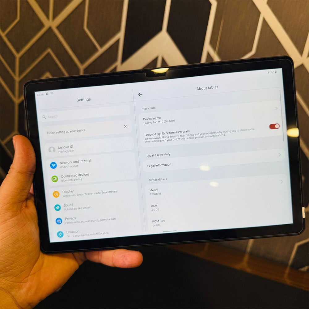 Lenovo Tab M10 | 3rd Gen | 64GB Storage | 4GB RAM | 8MP Camera | 10.1″ Display | 5100 mAh Battery | WiFi | Tablet PC - Image 12