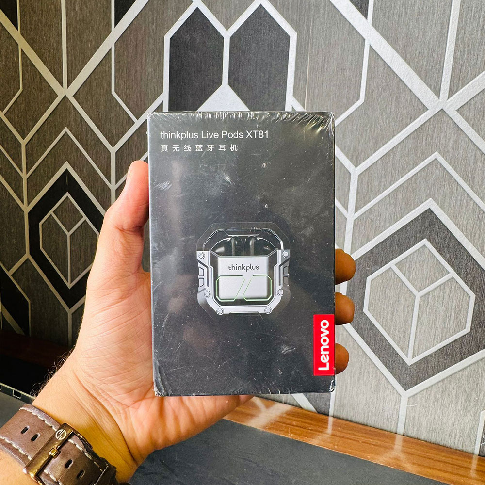 Lenovo Thinkplus Livepods XT81 | Wireless Earbuds TWS | Bluetooth 5.3 Gaming Earphones | With Mic Wireless Headphones | Wireless Bluetooth-Compatible | Earphone - Image 2
