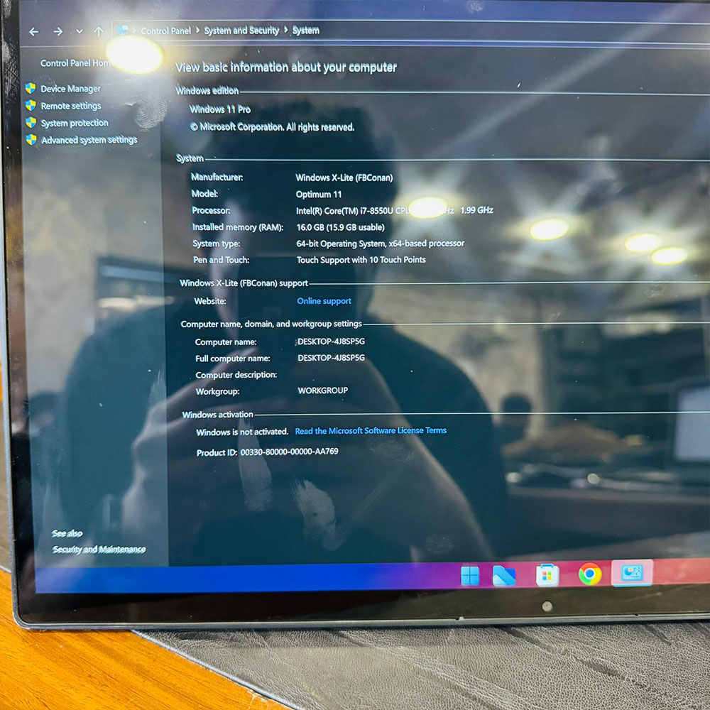 Lenovo Yoga ChromeBook C630 | 16GB RAM | 128GB Storage | Intel Core i7-8550U 1.80Ghz Processor | 15.6″ 4K UHD Display | Backlit Keyboard | Windows 10 | ChromeBook - Image 10