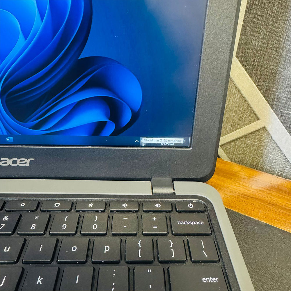 Acer Chromebook C733 | 32GB Storage | 4GB RAM | 11.6″ HD Display | Windows 10 | Intel Celeron N4020 | Chromebook - Image 4