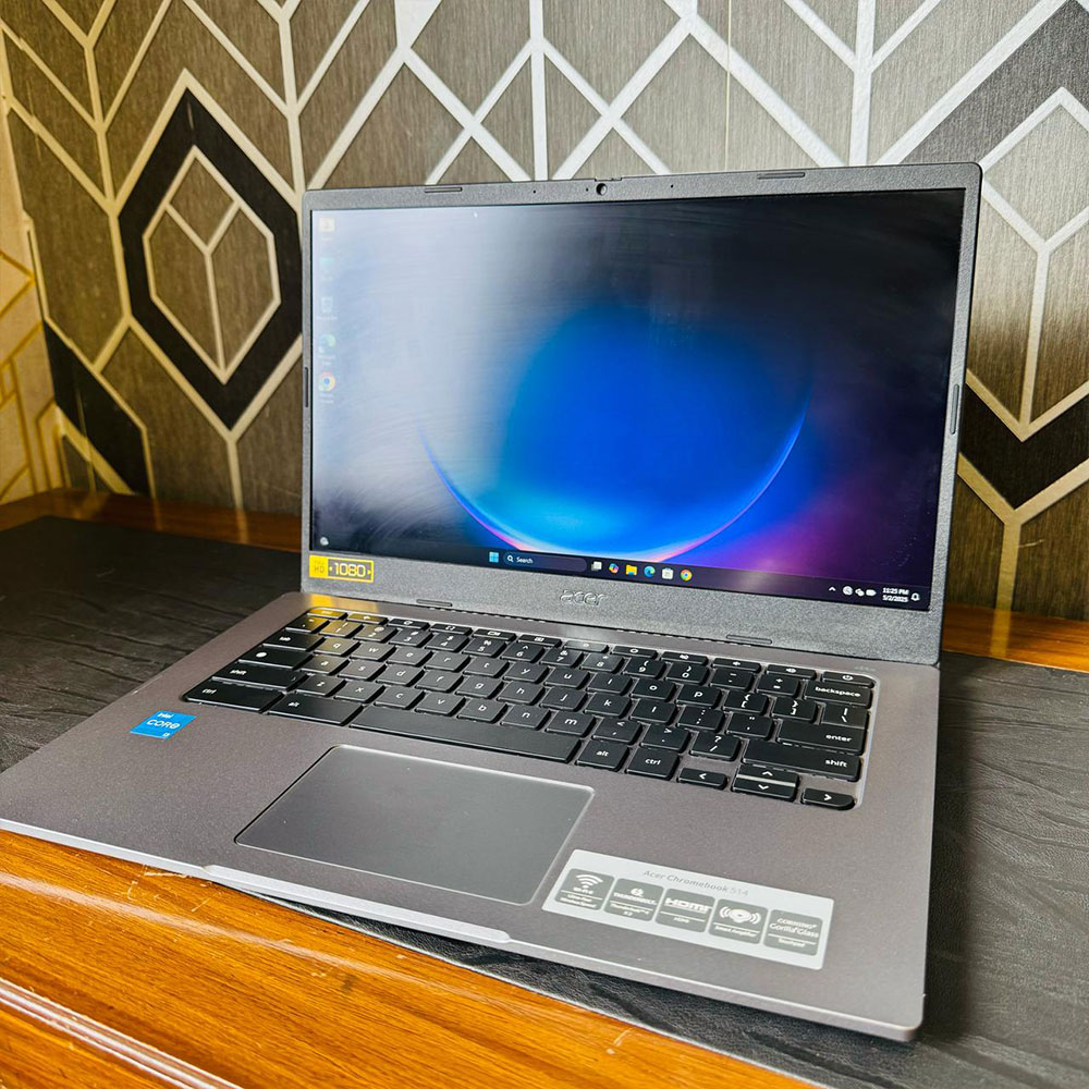 Acer Chromebook 514 | 128GB Storage | 8GB RAM | 14″ FHD Display | Windows 11 | Backlit Keyboard | Intel Core i3-1115G4 3.0 GHz | Chromebook - Image 3