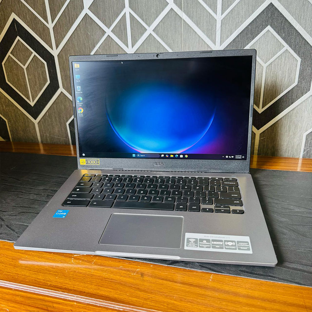 Acer Chromebook 514 | 128GB Storage | 8GB RAM | 14″ FHD Display | Windows 11 | Backlit Keyboard | Intel Core i3-1115G4 3.0 GHz | Chromebook - Image 4