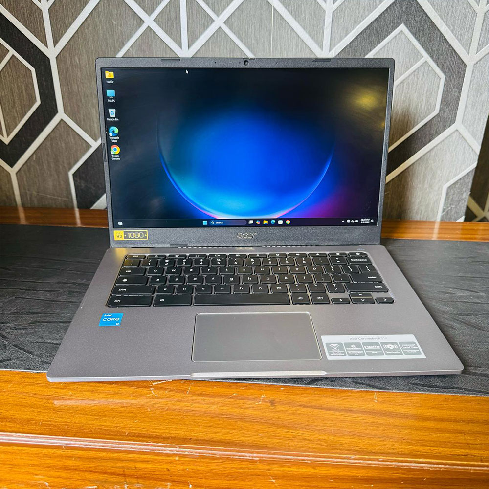 Acer Chromebook 514 | 128GB Storage | 8GB RAM | 14″ FHD Display | Windows 11 | Backlit Keyboard | Intel Core i3-1115G4 3.0 GHz | Chromebook - Image 2