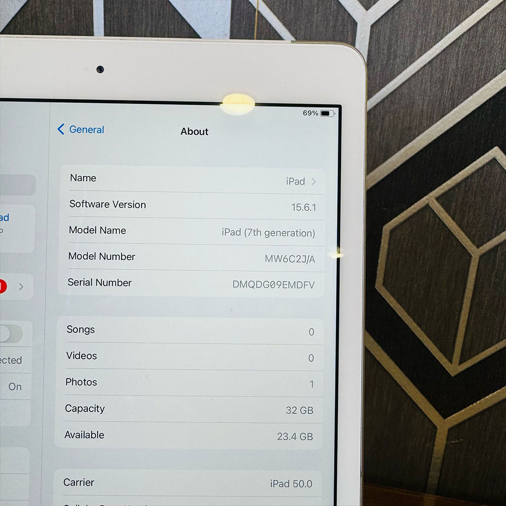Apple iPad 7th Gen (2019) | 32GB ROM | 3GB RAM | 10.2″ Screen | iOS 13 | Apple A10 Fusion | Quad-core | 2.34 GHz Processor | 8827 mAh Battery | Tablet PC - Image 10