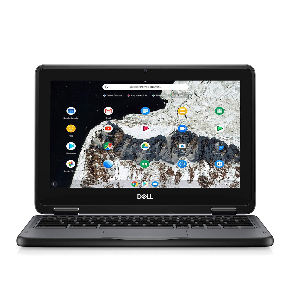 Dell Chromebook 3100 | 1.1 GHz Intel Celeron N4000 Dual-Core | 4GB Ram | 32GB Storage | Windows 10 | 360 Rotatable | 11.6″ Touchscreen Display | Chromebook