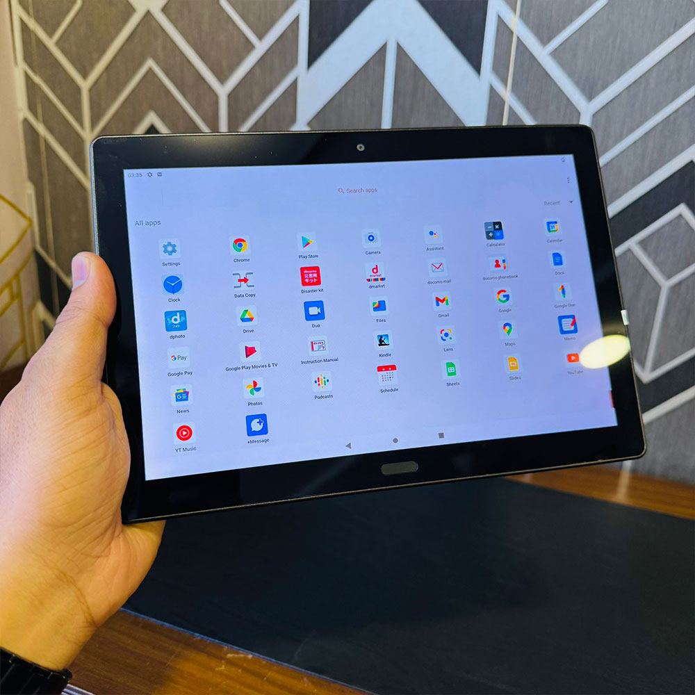 Lenovo Docomo D-41A | 64GB Storage | 4GB RAM | Qualcomm Snapdragon 662 | 10.1″ Display | Wi-Fi | 6500 mAh Battery | 8MP Camera | Tablet PC - Image 2