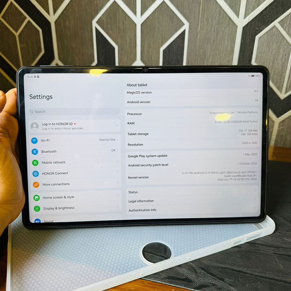 Huawei Honor Pad 9 256GB ROM | 8GB RAM | 12.1″ Display | Snapdragon 6 Gen 1 | Android 13 | 8300 mAh Battery | WiFi | Tablet PC - Image 9