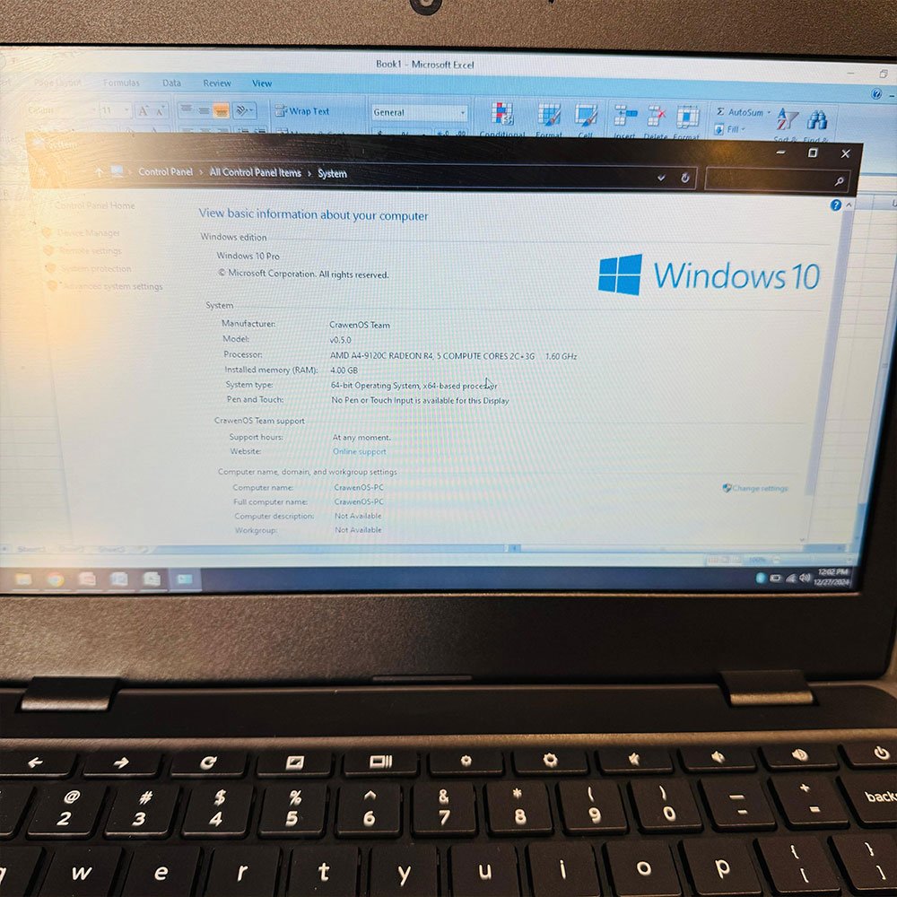 Lenovo Chromebook 100E 2nd Gen | 4GB RAM | 32GB Storage | AMD A4-9120C 1.60Ghz Processor | 11.6″ Display | Webcam | Windows 10 | Chromebook - Image 12