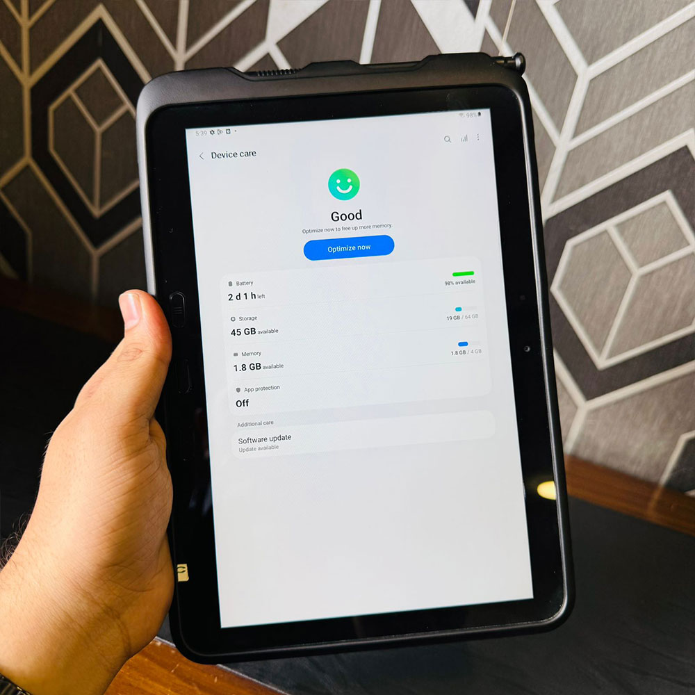 Samsung Galaxy Tab Active Pro | 64GB ROM | 4GB RAM | 10.1″ Display | With S Pen | Snapdragon 670 | Android 9 | 7600 mAh Battery | WiFi | Tablet PC - Image 12