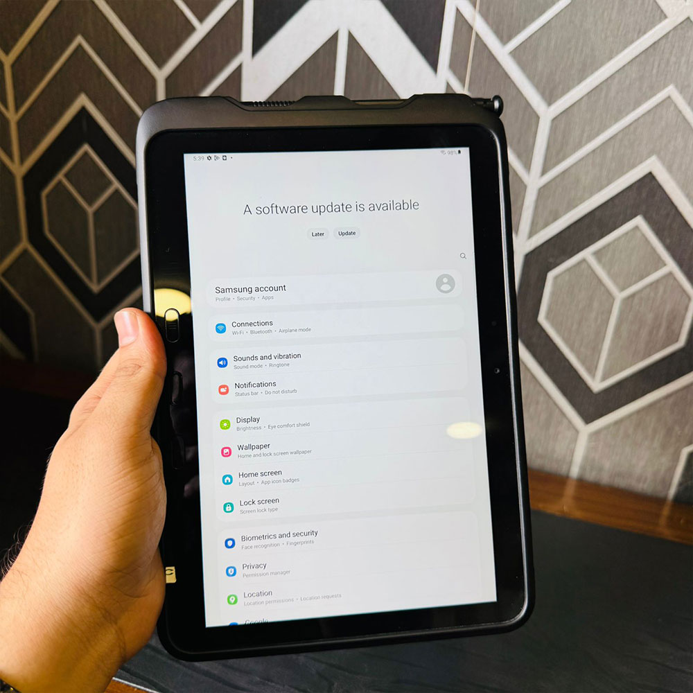 Samsung Galaxy Tab Active Pro | 64GB ROM | 4GB RAM | 10.1″ Display | With S Pen | Snapdragon 670 | Android 9 | 7600 mAh Battery | WiFi | Tablet PC - Image 9