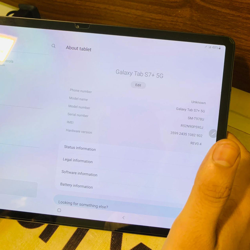 Samsung Galaxy Tab S7 Plus | 256GB ROM | 8GB RAM | 12.4″ Screen | Snapdragon 865 | Octa-core Processor | Android 10 | 10090 mAh Battery | Tablet PC - Image 13