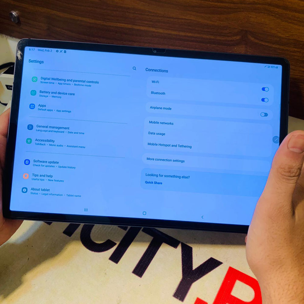 Samsung Galaxy Tab S7 Plus | 256GB ROM | 8GB RAM | 12.4″ Screen | Snapdragon 865 | Octa-core Processor | Android 10 | 10090 mAh Battery | Tablet PC - Image 9