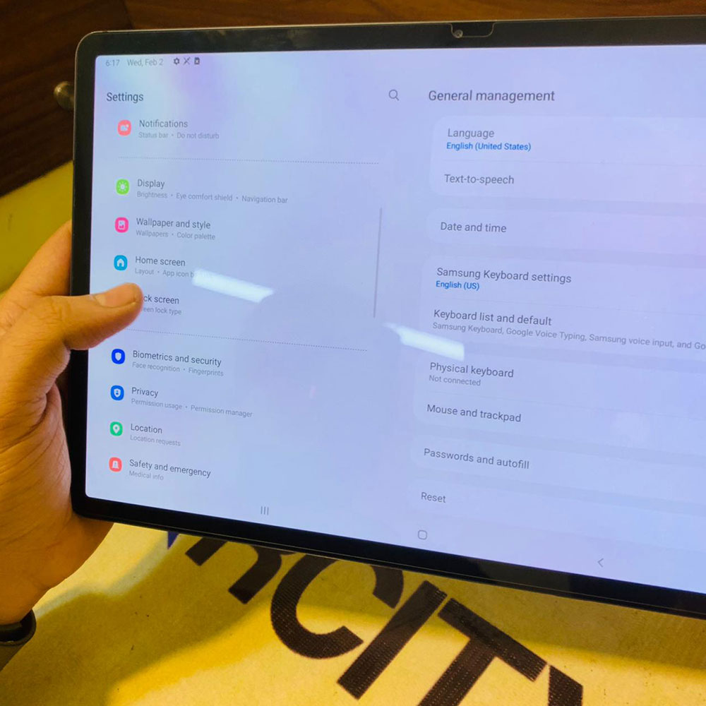 Samsung Galaxy Tab S7 Plus | 256GB ROM | 8GB RAM | 12.4″ Screen | Snapdragon 865 | Octa-core Processor | Android 10 | 10090 mAh Battery | Tablet PC - Image 10