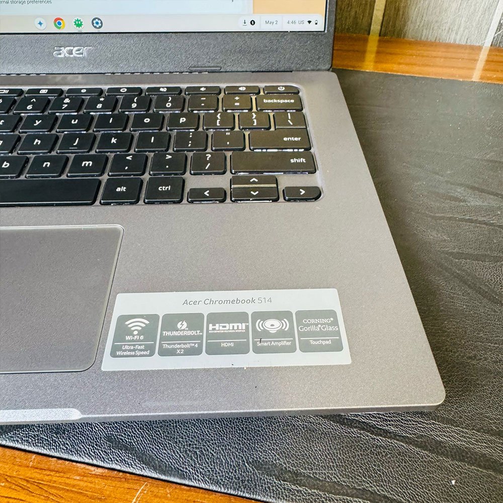 Acer Chromebook | 514 | 128GB Storage | 8GB RAM | 14″ Full HD Display | Chrome OS | Backlit Keyboard | Intel Core i3-1115G4 3.0 GHz | Chromebook - Image 7