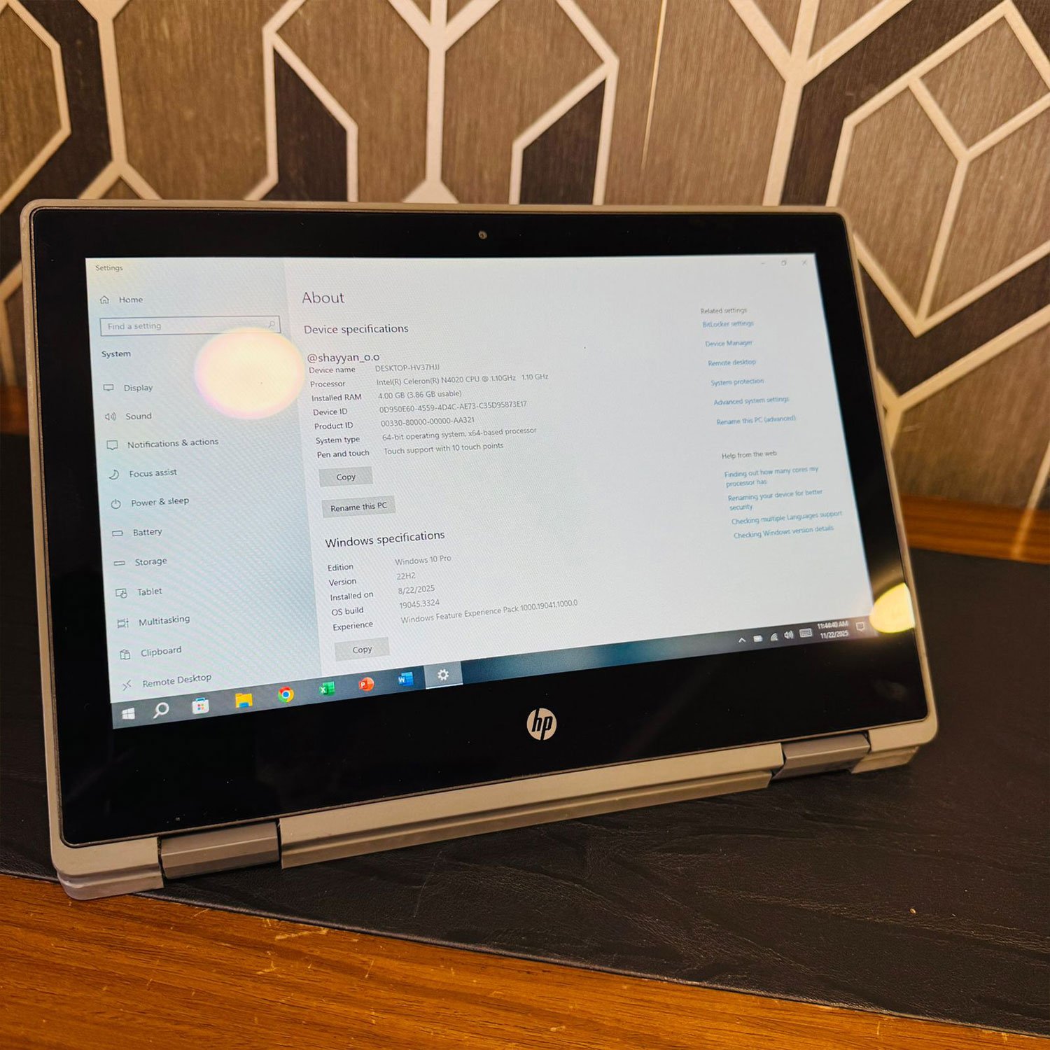 HP Chromebook 11 G3 x360 | 4GB RAM | 32GB Storage | 11.6″ Touchscreen | Windows 10 - Image 13