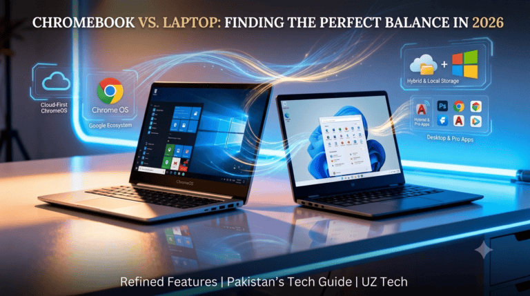 Chromebook vs Laptop difference in Pakistan