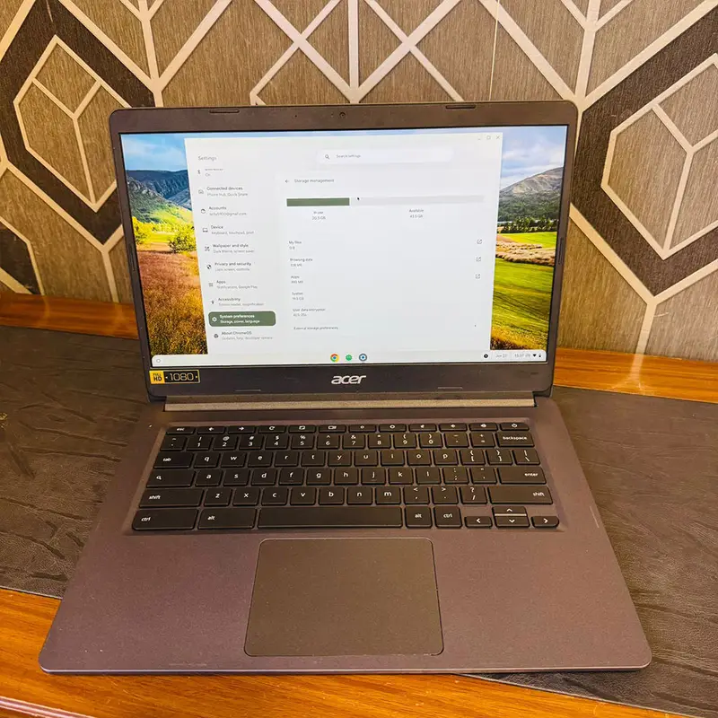 Acer Chromebook C933 | 64GB Storage | 8GB RAM | 14″ Touch Screen Display | Intel Pentium Silver N5030 1.10 GHz | 2029 Updateable | Chromebook - Image 4