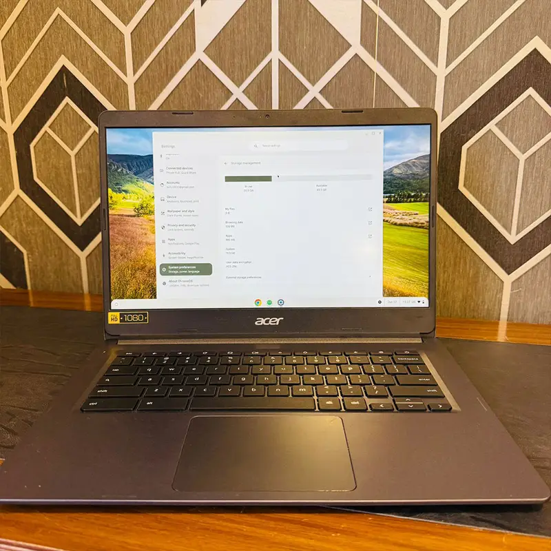 Acer Chromebook C933 | 64GB Storage | 8GB RAM | 14″ Touch Screen Display | Intel Pentium Silver N5030 1.10 GHz | 2029 Updateable | Chromebook - Image 8