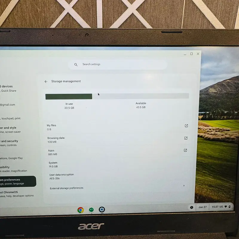 Acer Chromebook C933 | 64GB Storage | 8GB RAM | 14″ Touch Screen Display | Intel Pentium Silver N5030 1.10 GHz | 2029 Updateable | Chromebook - Image 9