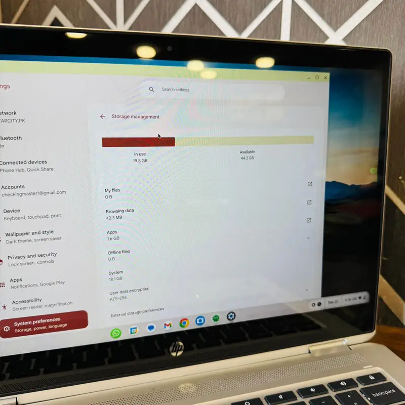 HP Chromebook x360 14 G1 | 64GB Storage | 16GB RAM | 14″ Display Touchscreen | 360 Rotatable | Playstore Supported | Backlit Keyboard | Intel Core i7-8650U 1.90GHz | ChromeBook - Image 12