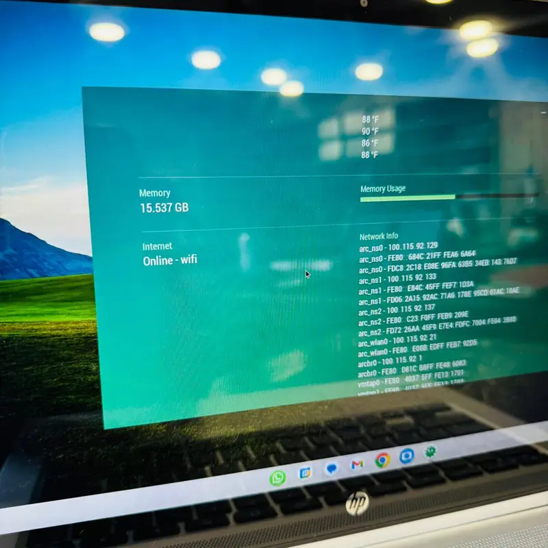 HP Chromebook x360 14 G1 | 64GB Storage | 16GB RAM | 14″ Display Touchscreen | 360 Rotatable | Playstore Supported | Backlit Keyboard | Intel Core i7-8650U 1.90GHz | ChromeBook - Image 15