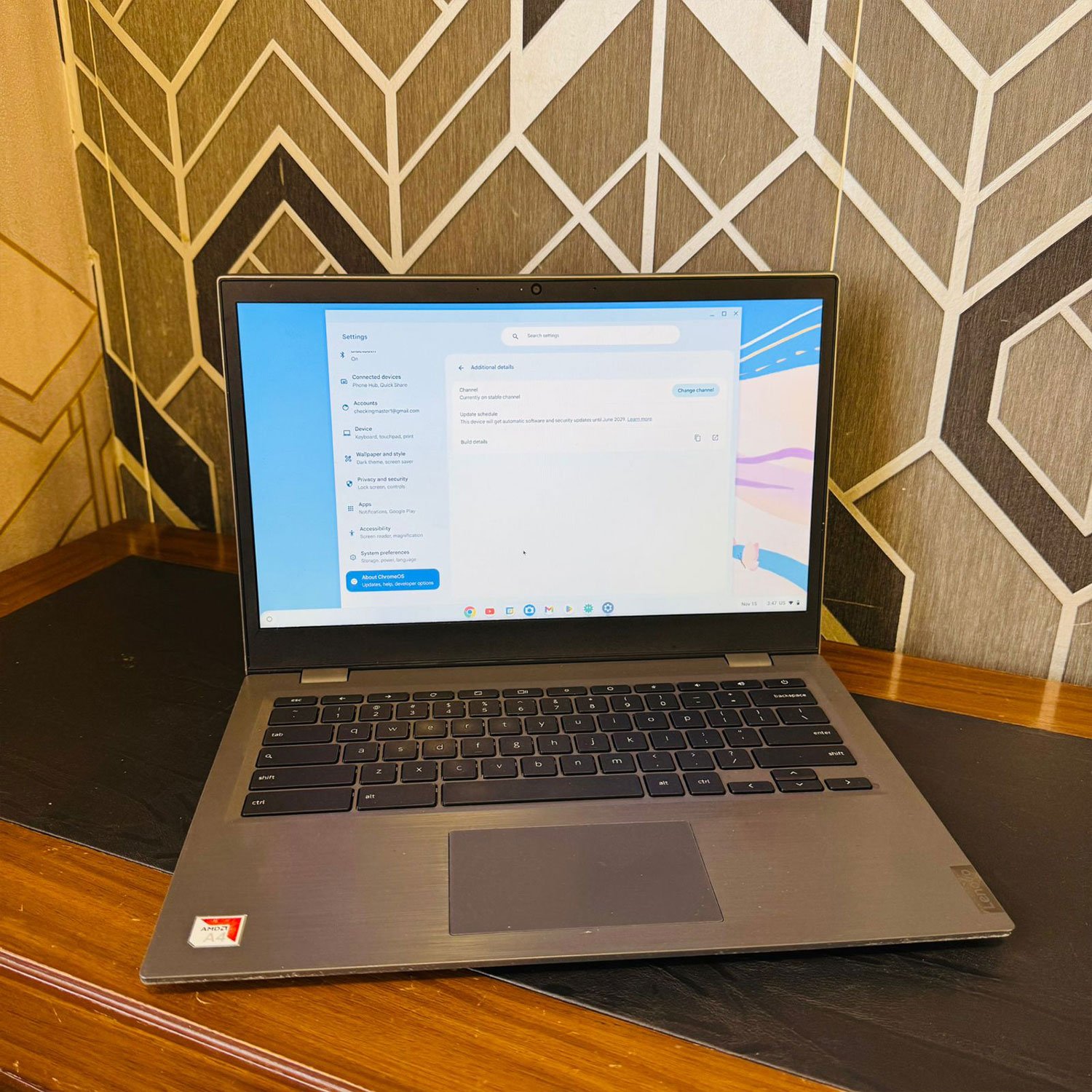 Lenovo ChromeBook 14E | 4GB RAM | 32GB Storage | 14″ Full HD Display | 2029 Updatable | AMD A4-9120C Dual-Core | Playstore Supported | 10 Hours Battery | ChromeBook - Image 8