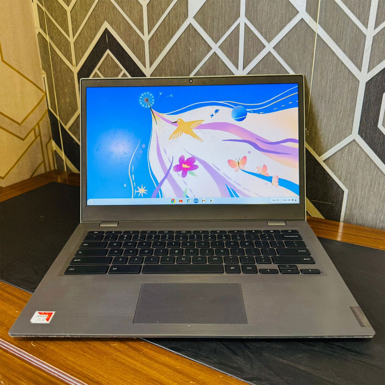 Lenovo ChromeBook 14E | 4GB RAM | 32GB Storage | 14″ Full HD Display | 2029 Updatable | AMD A4-9120C Dual-Core | Playstore Supported | 10 Hours Battery | ChromeBook - Image 3