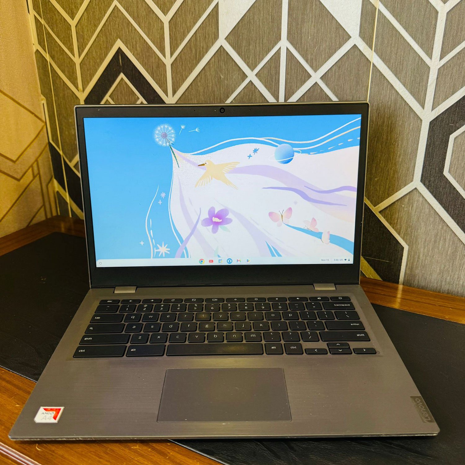 Lenovo ChromeBook 14E | 4GB RAM | 32GB Storage | 14″ Full HD Display | 2029 Updatable | AMD A4-9120C Dual-Core | Playstore Supported | 10 Hours Battery | ChromeBook - Image 2