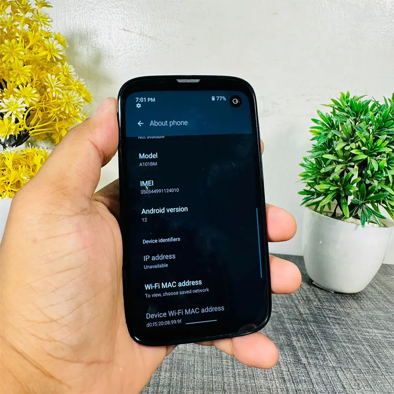 BALMUDA Phone 5G A101BM | 128GB Storage | 6GB RAM | Qualcomm Snapdragon 765 | Single SIM | Official PTA Approved | Mobile Phone - Image 7