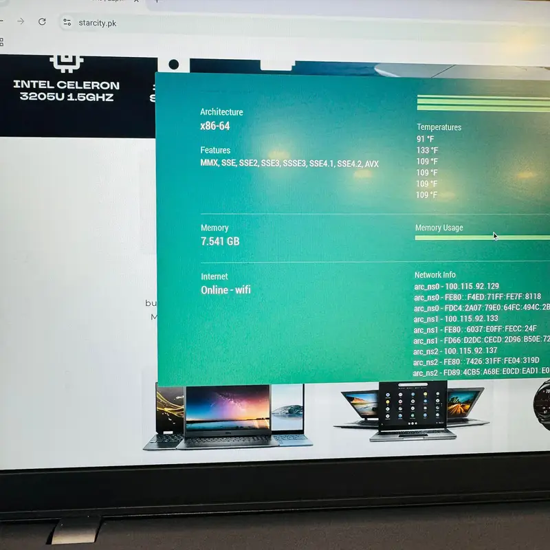 Lenovo ChromeBook 14E Gen 3 | 8GB RAM | 128GB Storage | 14″ Full HD Display | 2033 Updatable | Playstore Supported | 10 Hours Battery | ChromeBook - Image 9