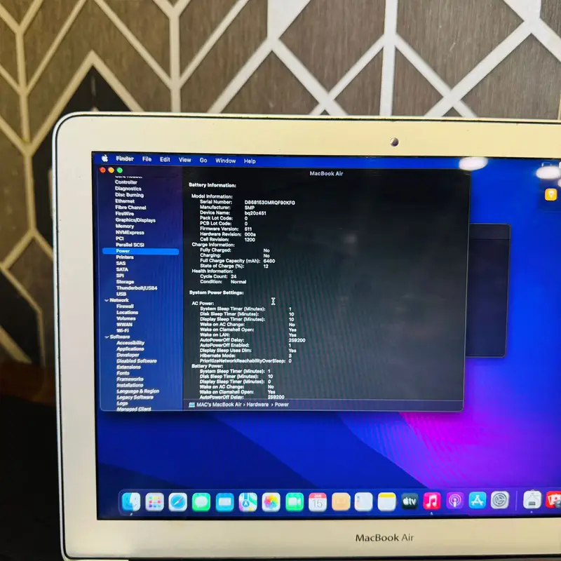 Apple MacBook Air 2015 | 128GB SSD | 8GB RAM | 1.6GHz Dual-Core Core i5 | 13.3 inch HD Display | Intel HD Graphics 6000 | 8 Hours Battery | MacBook - Image 8