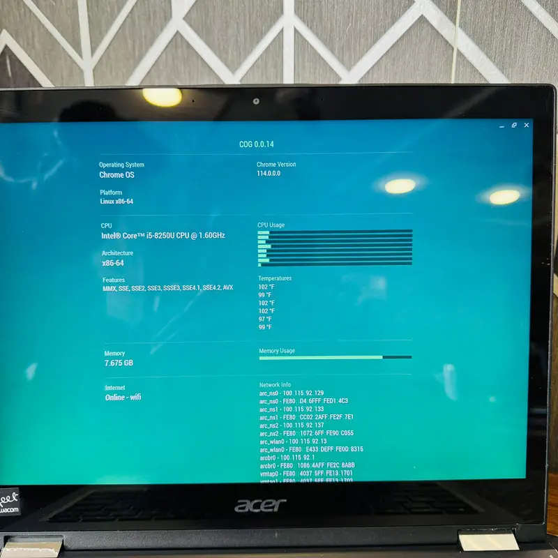 Acer Spin 713 | Chromebook | 128GB SSD | 8GB RAM | Intel Core i5 8th Gen | 360 Rotatable | Touchscreen | 2028 Updatable | Playstore Supported | 13.5″ Display | ChromeBook - Image 12